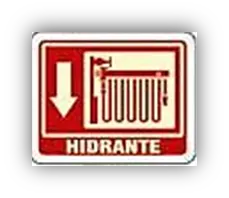 SEÑALAMIENTO HIDRANTE 20X25 EST