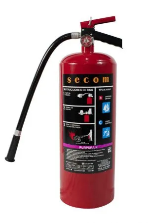 EXTINTOR PURPURA K TIPO BC 12.0 KG