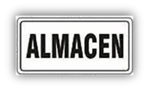 SEÑALAMIENTO ALMACÉN 20X40 EST