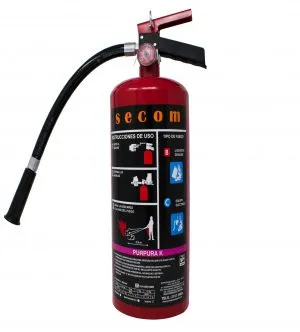 EXTINTOR PURPURA K TIPO BC 4.5 KG