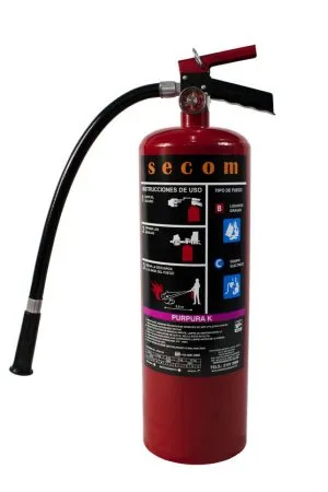 EXTINTOR PURPURA K TIPO BC 6.0 KG