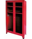 GABINETE ROJO TRAJE DE BOMBERO 40 X 122 X 180 CM (PARA 6 TRAJES)